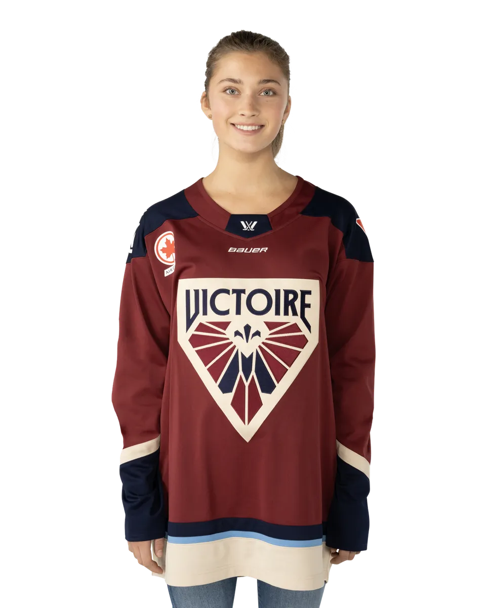 bauer-pwhl-home-jersey-montreal-victoire-maglia-adulto image 1