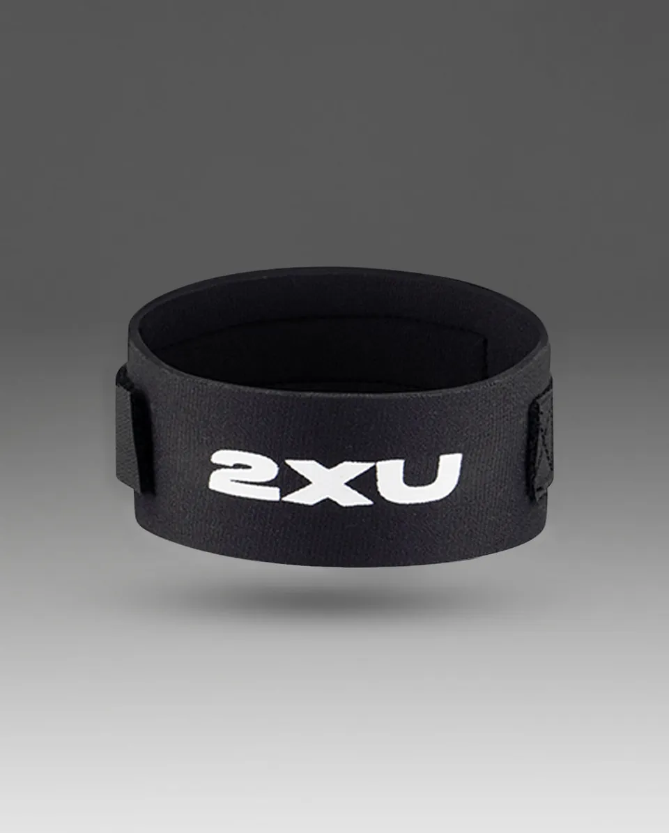 2xu-timing-chip-strap-cinturino-chip-cronometraggio-running-triathlon-nero image 1