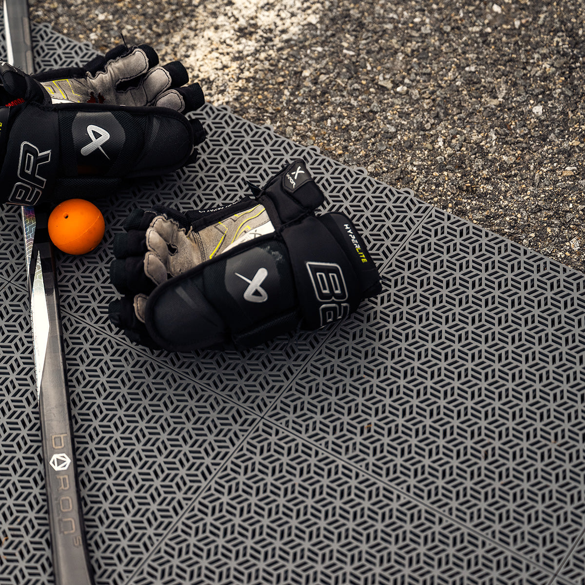 bauer-multi-sport-training-tiles-grey-piastrelle-allenamento-off-ice-a-incastro image 3