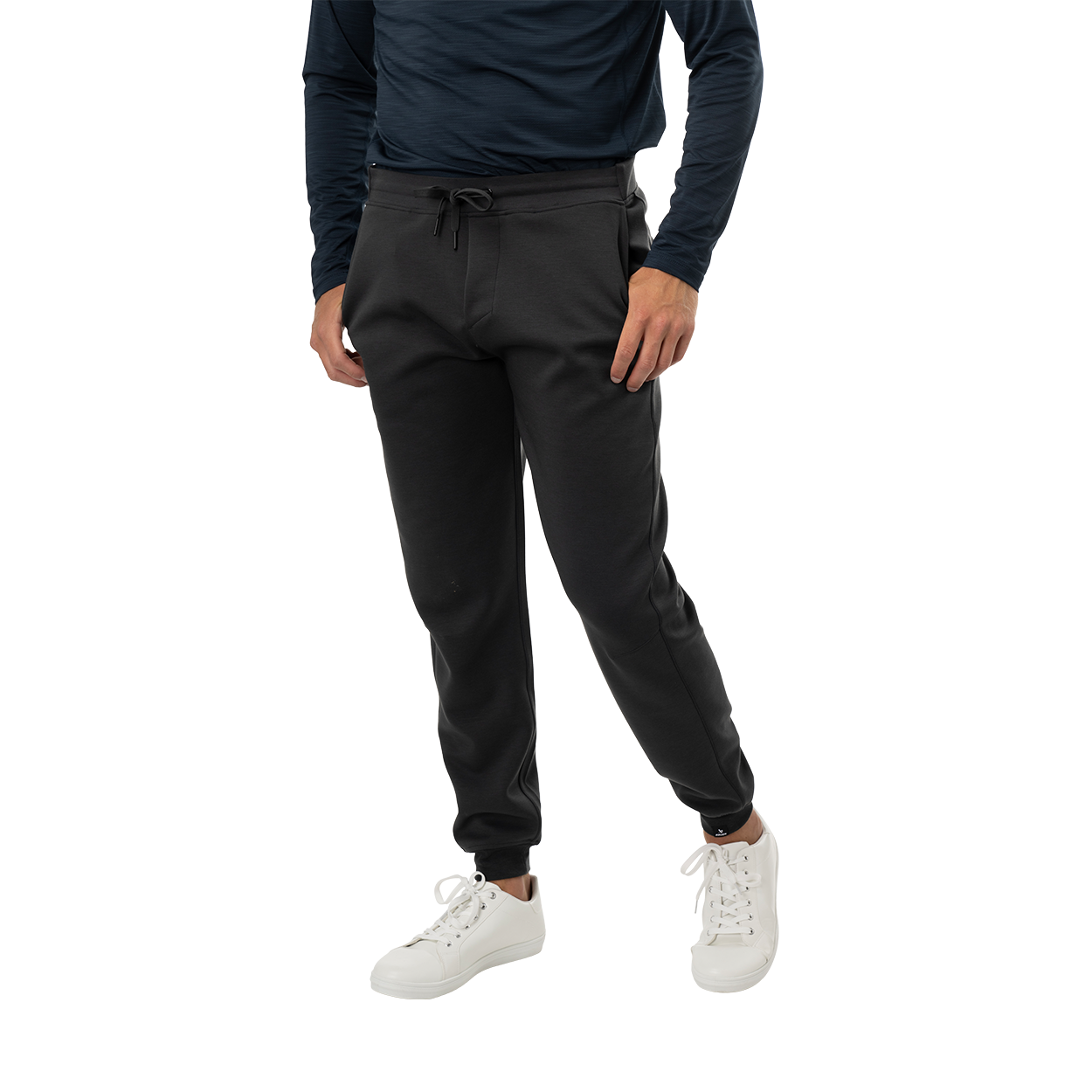 bauer-flc-core-lay-low-knit-jogger-senior-pantaloni-tuta image 2
