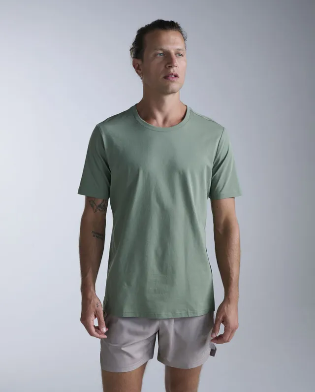 2xu-motion-cotton-flex-tee-t-shirt-training-verde image 1