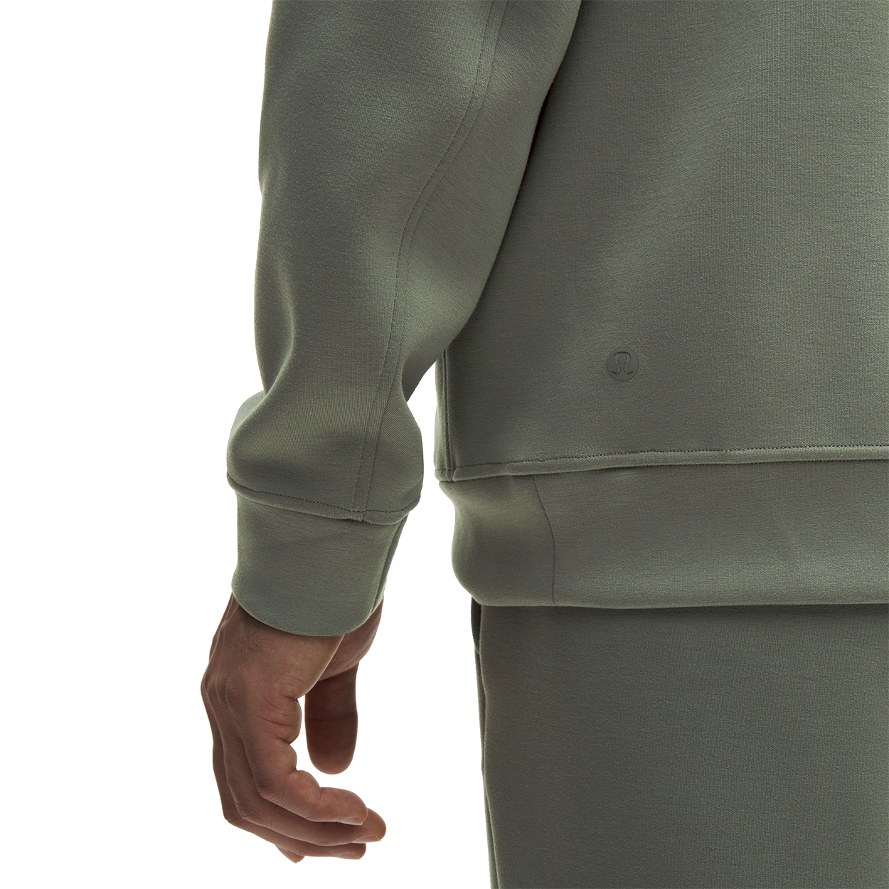 bauer-x-lululemon-smoothspacer-felpa-con-cappuccio-uomo image 8