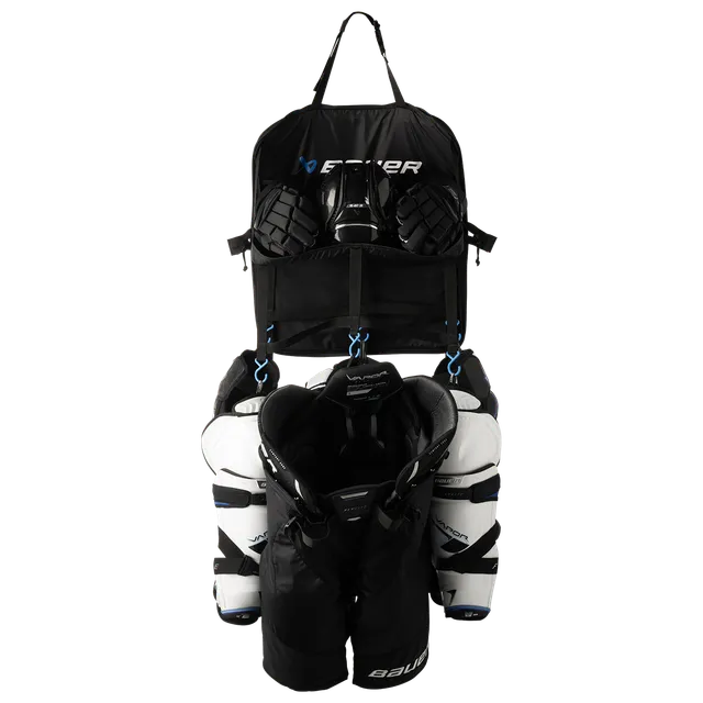 bauer-hanging-gear-rack-stender-appendibile-con-mensola-e-8-ganci image 1