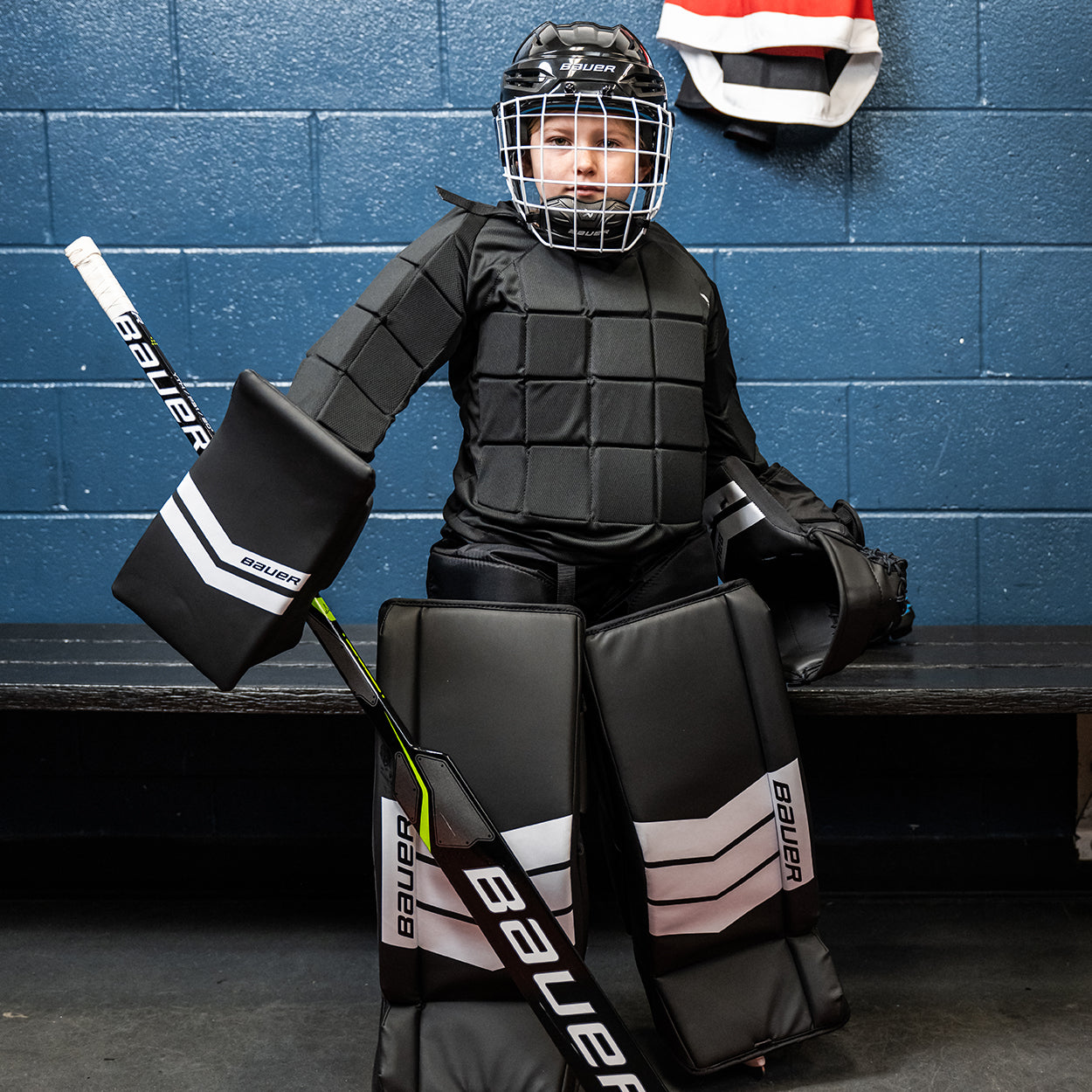 bauer-learn-to-save-goal-kit-bambino-set-portiere-xs-s-4-7-s-m-7-9 image 2