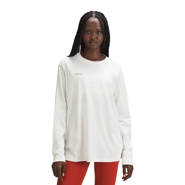 bauer-x-lululemon-all-yours-maglia-manica-lunga-donna-cotone-pima-relaxed-fit image 1
