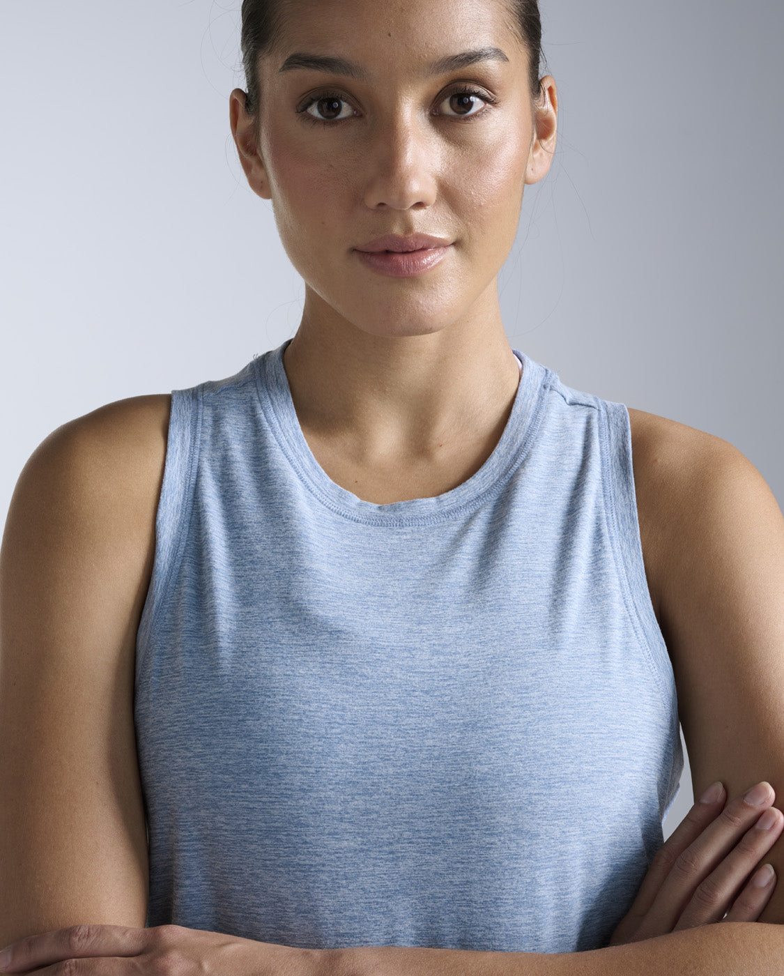 2xu-form-soft-jersey-relaxed-tank-donna-azzurro image 7