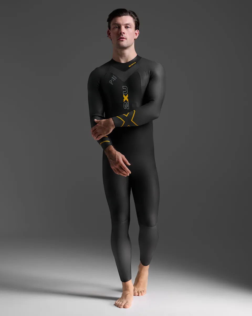 2xu-propel-1-wetsuit-muta-triathlon-nuoto-nero-oro image 1