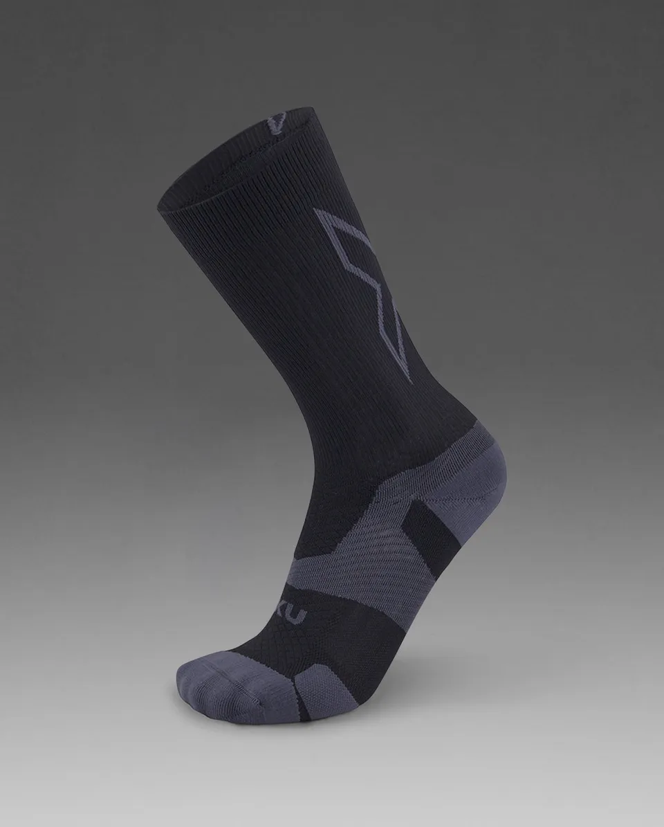 2xu-vectr-light-cushion-crew-socks-calze-running-compressione-nere image 1