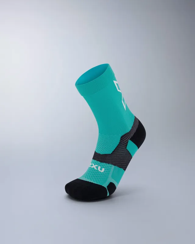 2xu-vectr-light-cushion-crew-socks-calze-running-anti-vesciche image 1