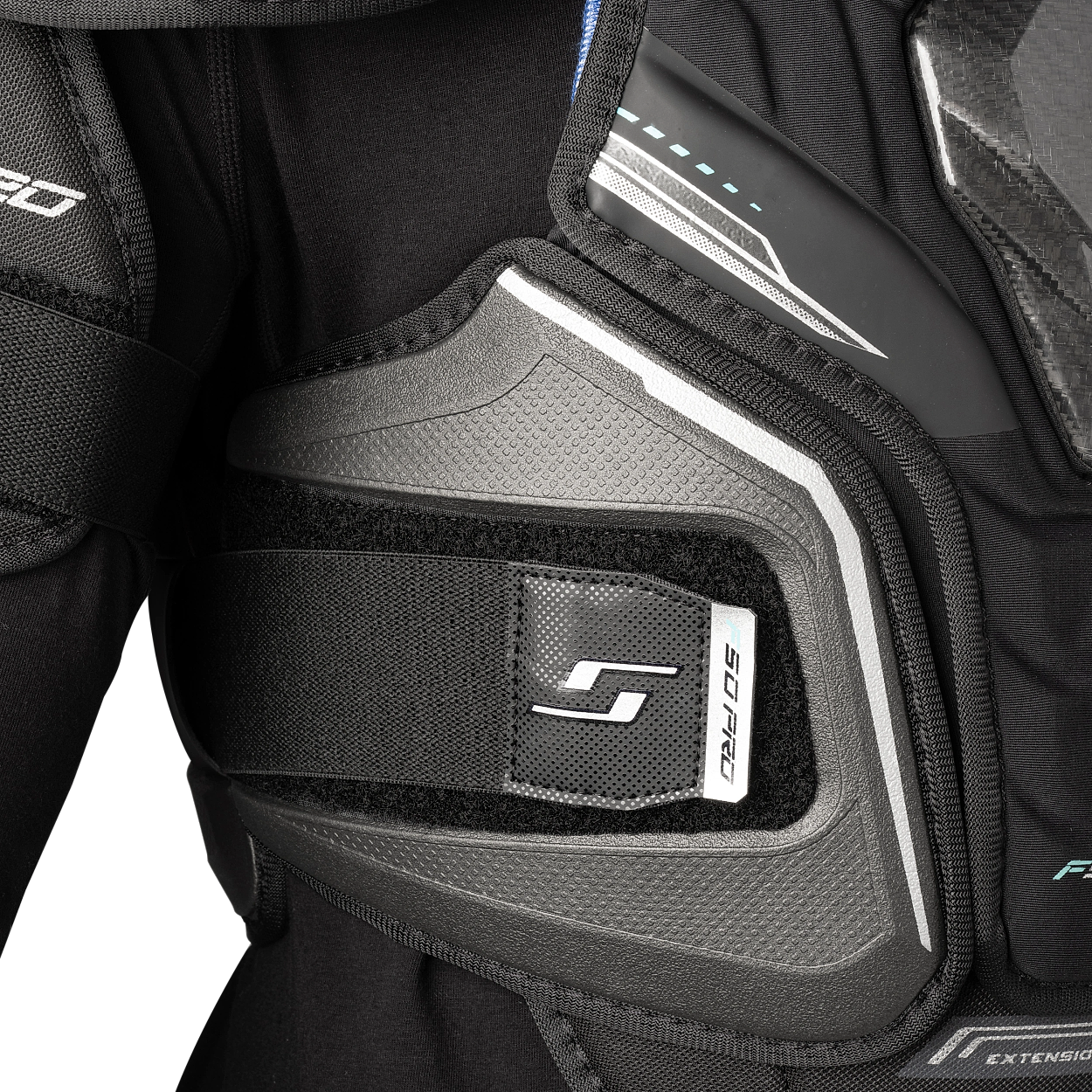 bauer-supreme-f50-pro-paraspalle-hockey-senior image 3