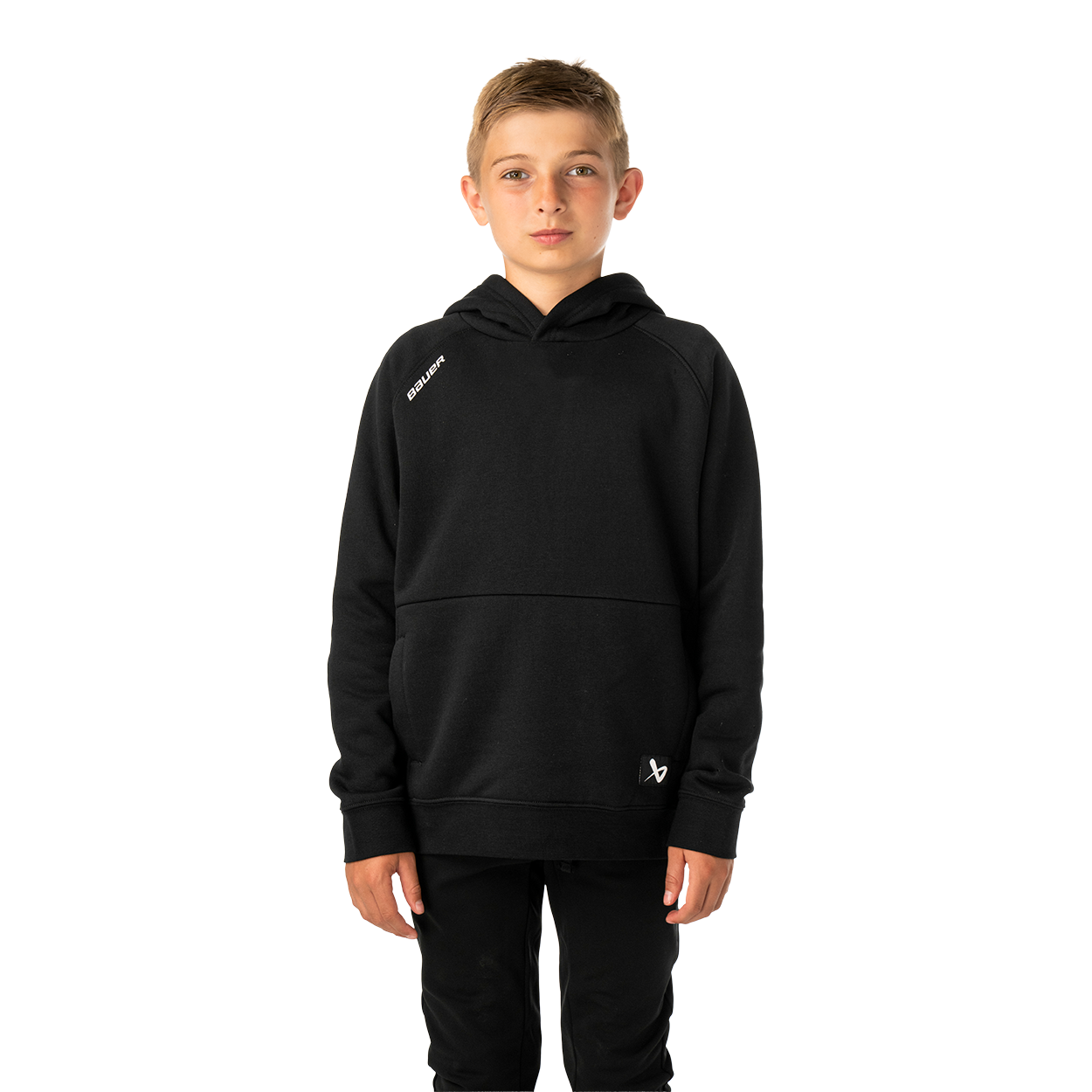 bauer-team-ultimate-felpa-con-cappuccio-hockey-youth image 1