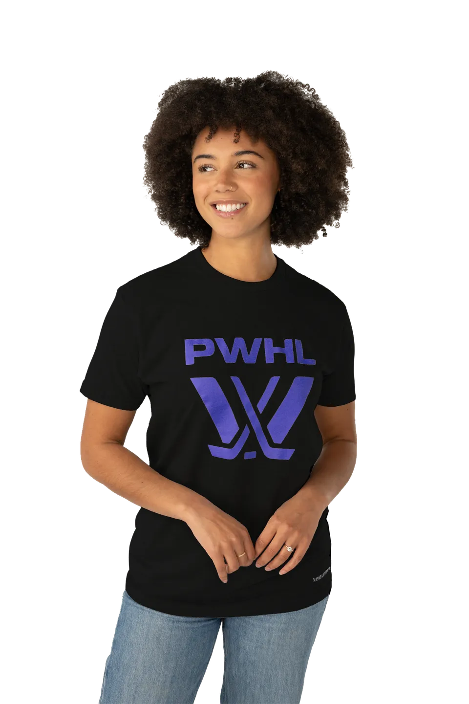 bauer-x-pwhl-t-shirt-grafica-donna image 1