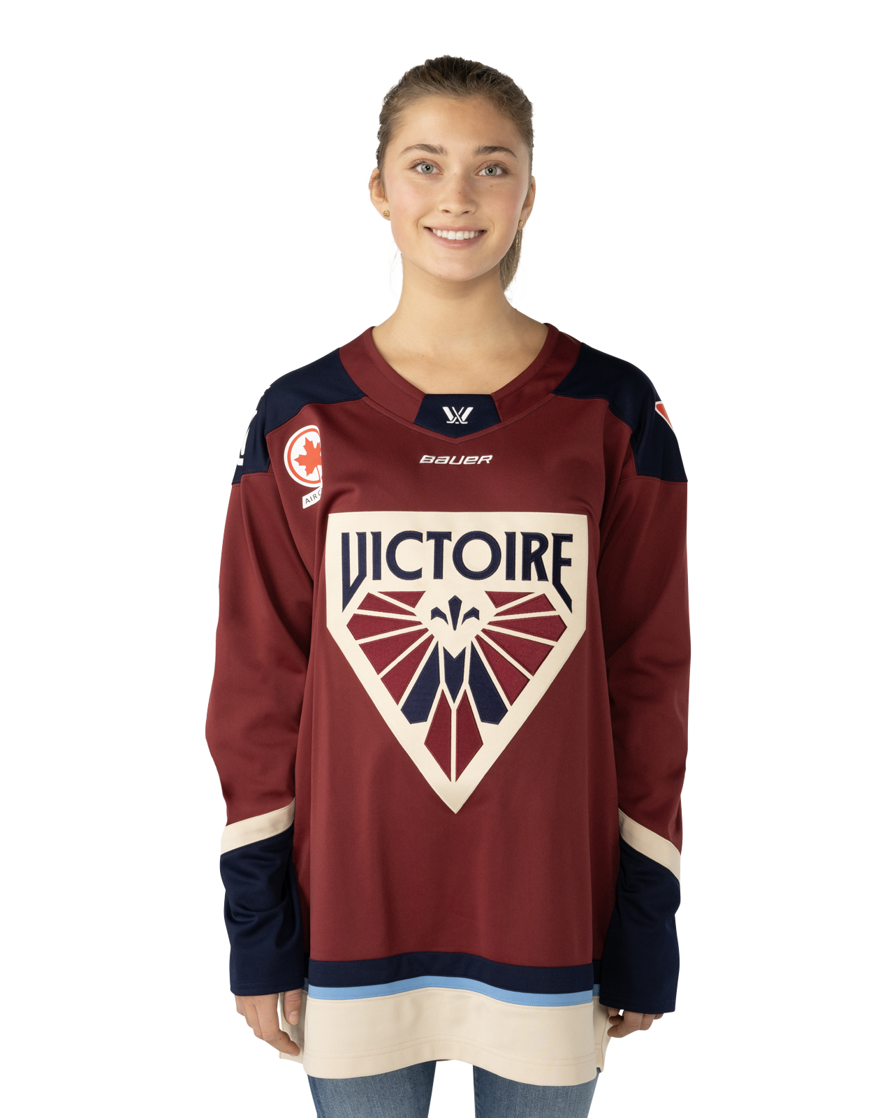 bauer-pwhl-home-jersey-montreal-victoire-maglia-adulto image 1