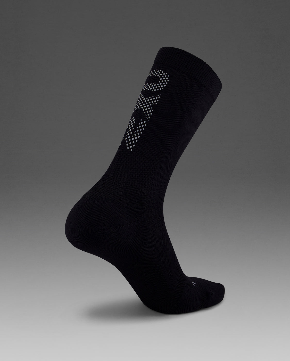 2xu-vectr-reflective-crew-socks-calze-running-nere image 3