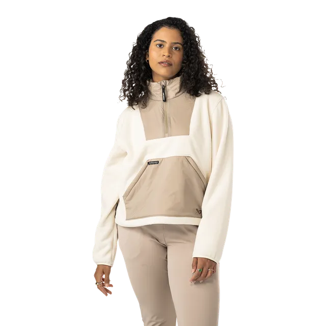 bauer-polar-fleece-zip-donna-felpa-pile-mezza-zip image 1