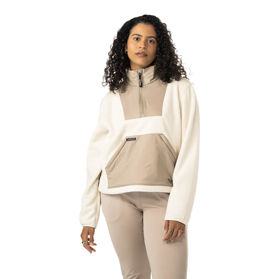 bauer-polar-fleece-zip-donna-felpa-pile-mezza-zip image 1