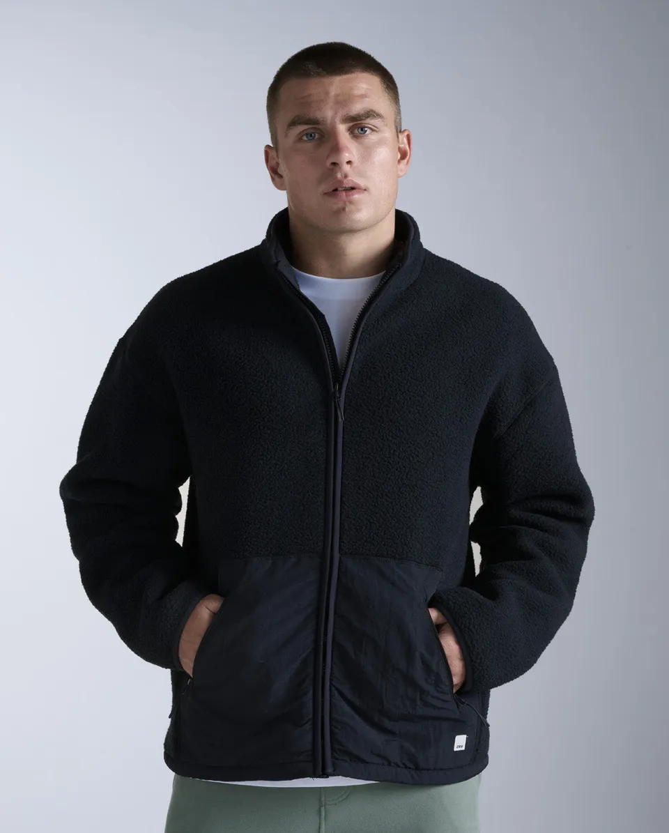 2xu-sherpa-zip-fleece-uomo-nero image 1