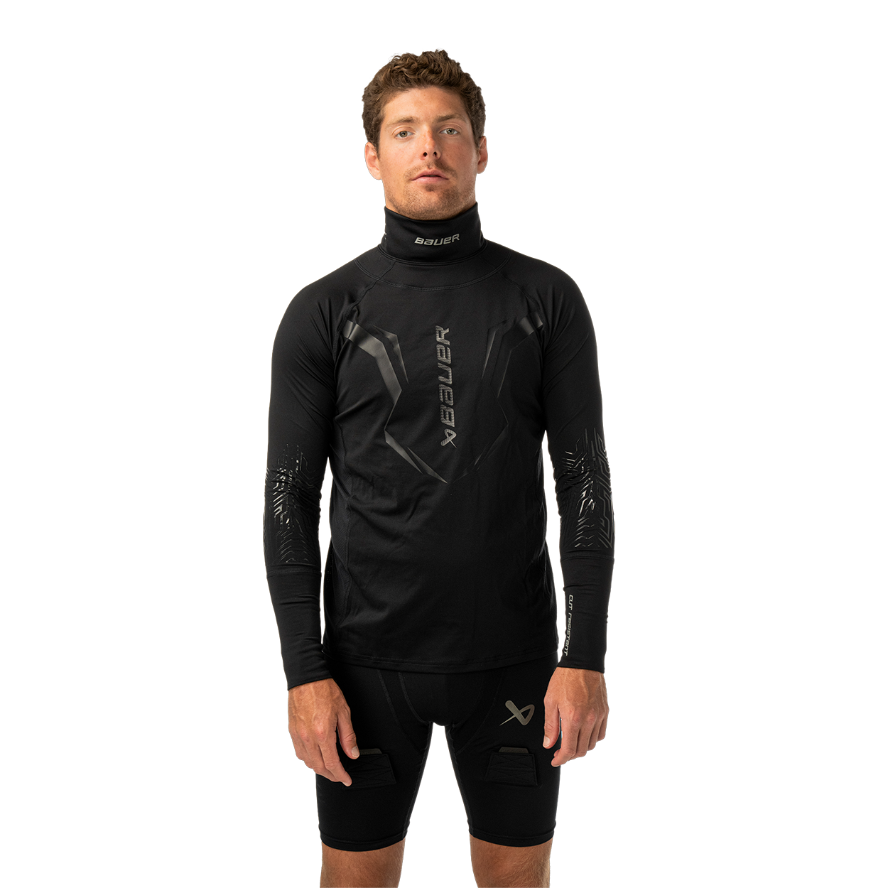 bauer-bodyguard-pro-baselayer-senior-sottomaglia-protettiva-kevlar image 1
