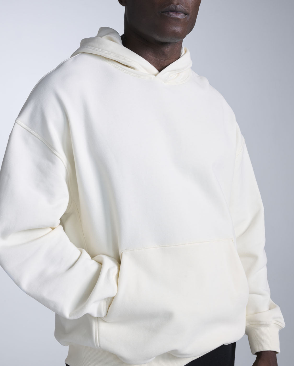 2xu-ez-felpa-con-cappuccio-oversize-in-cotone-organico image 4