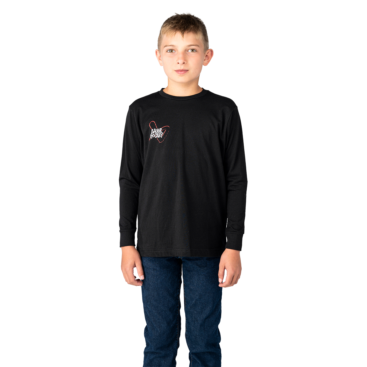 bauer-gear-maglietta-manica-lunga-ragazzo-grafica image 1