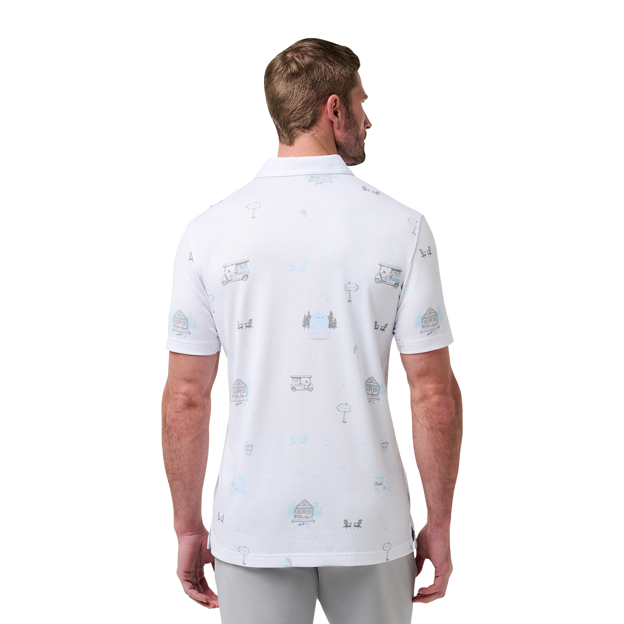 bauer-x-travismathew-snow-chance-polo-uomo-cotone-poliestere image 2