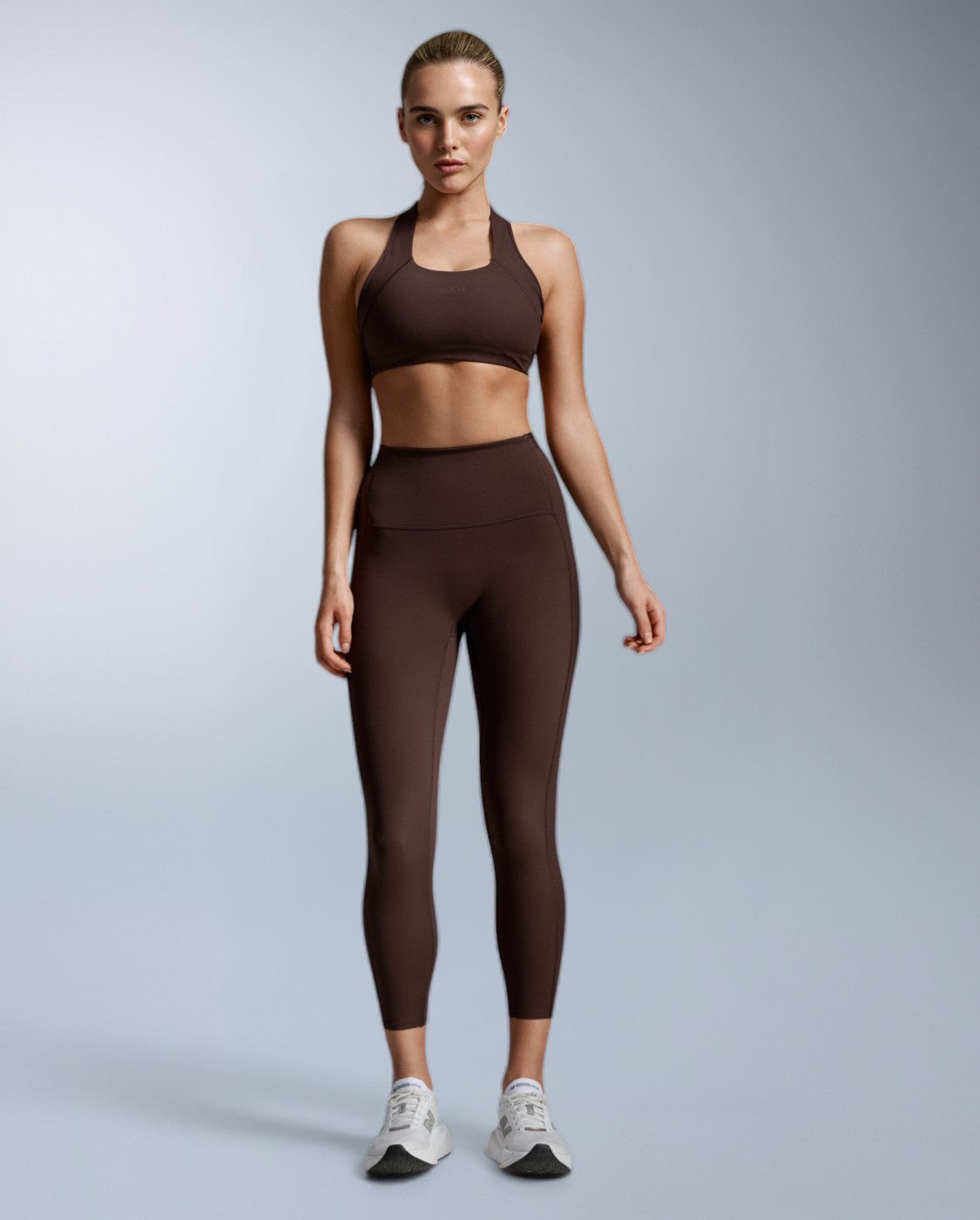 2xu-form-stash-hi-rise-compression-7-8-tights-marrone image 5