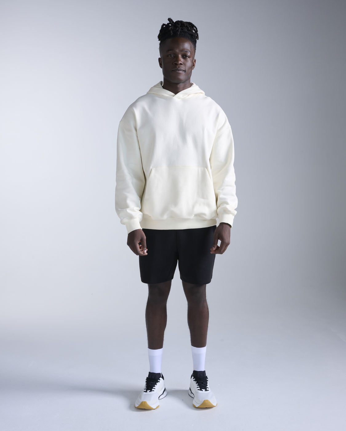 2xu-ez-felpa-con-cappuccio-oversize-in-cotone-organico image 6