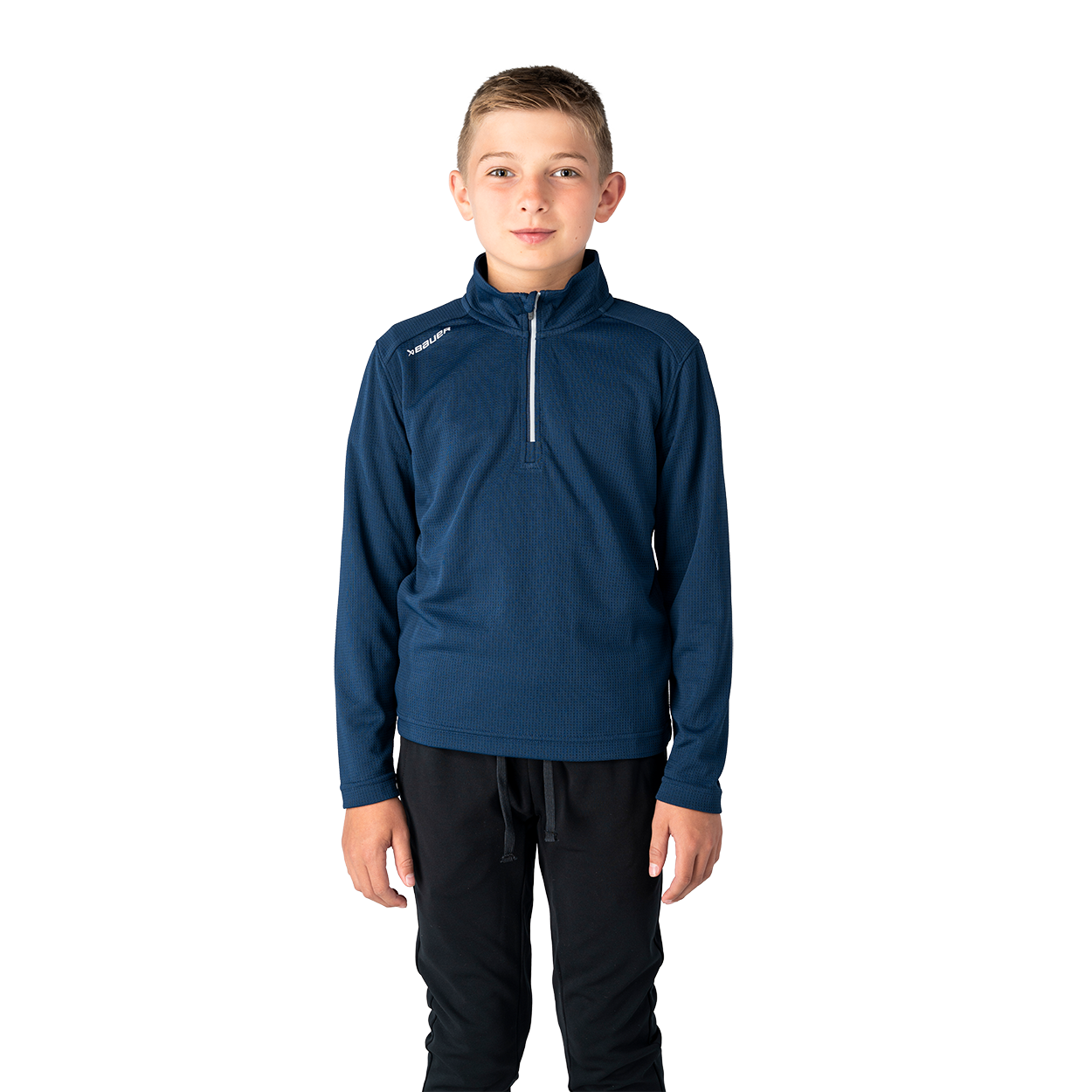 bauer-team-perf-felpa-quarter-zip-youth image 1