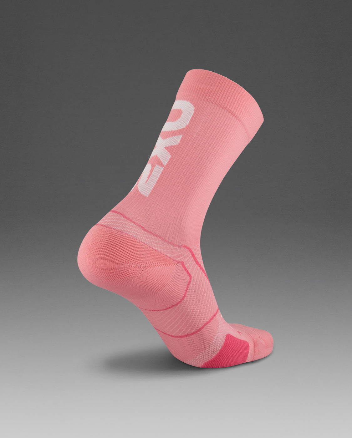 2xu-vectr-cushion-crew-socks-rosa-calze-running-a-compressione-moderata image 3