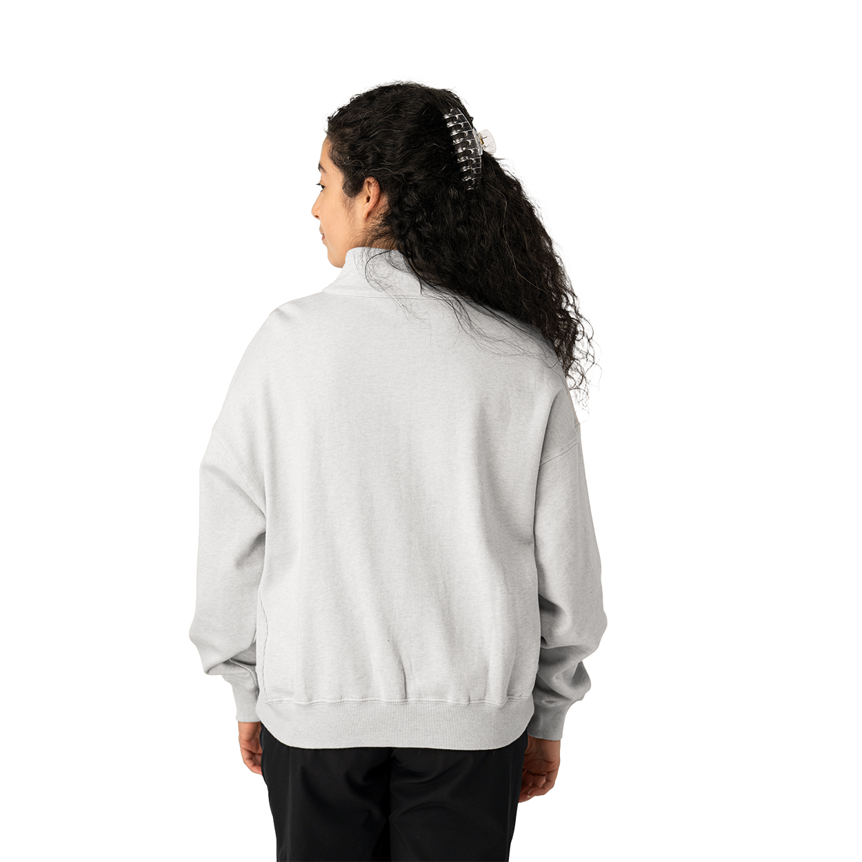 bauer-off-day-felpa-donna-quarter-zip-con-cerniera image 6