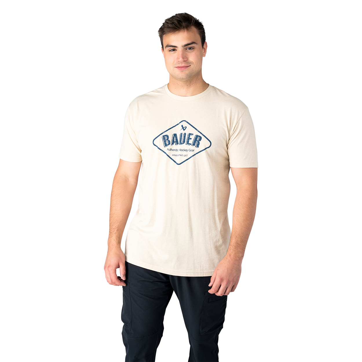 bauer-diamond-graphic-tee-t-shirt-uomo-hockey image 1