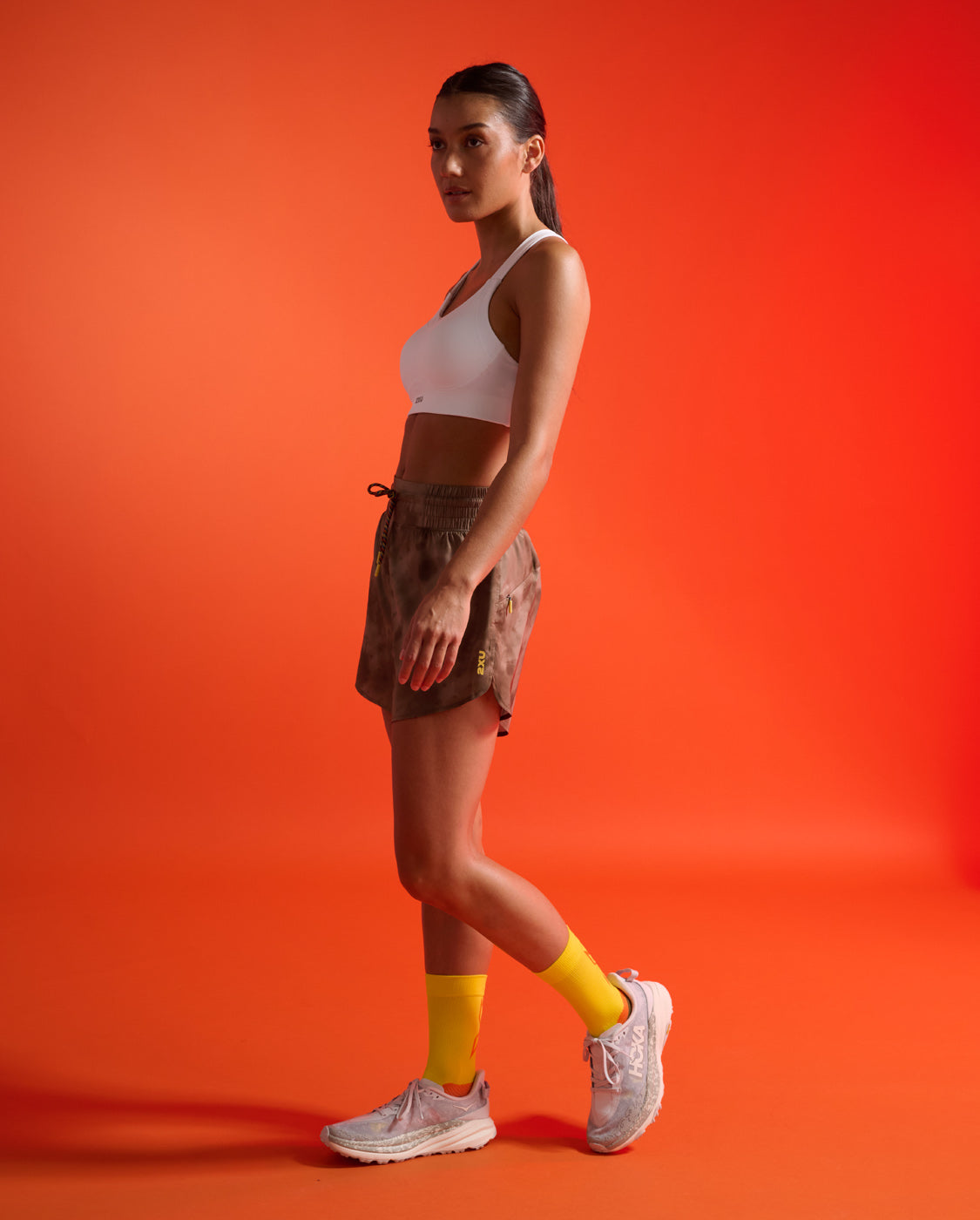 2xu-aero-hi-rise-4-inch-shorts-pantaloncini-donna-vita-alta image 5
