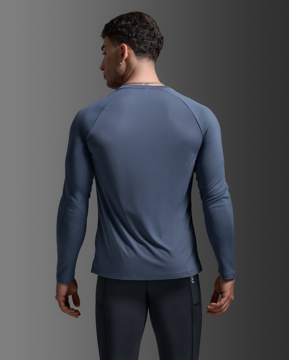 2xu-aero-long-sleeve-maglia-running-manica-lunga-blu image 3