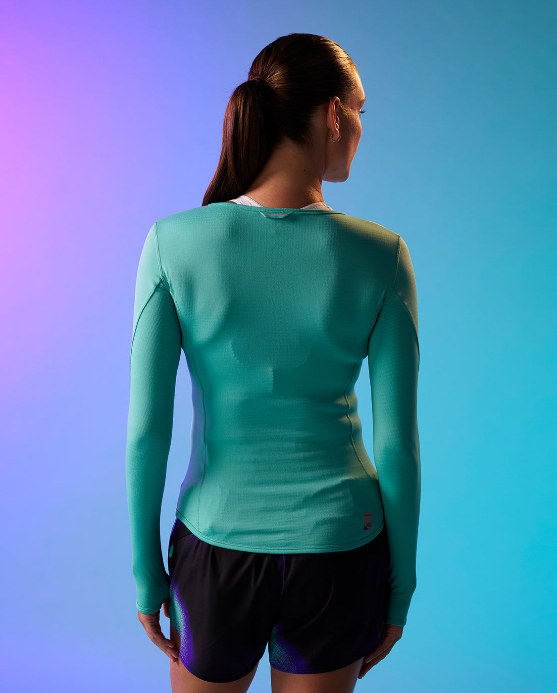 2xu-ignition-grid-base-layer-donna-maglia-termica-blu image 2