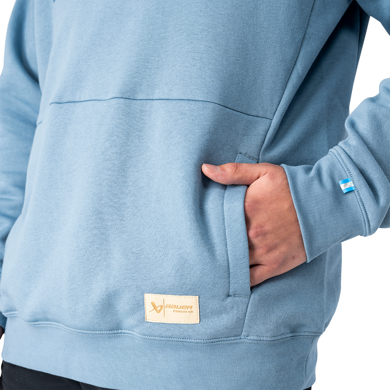 bauer-collegiate-ultimate-hoodie-felpa-con-cappuccio-uomo image 4