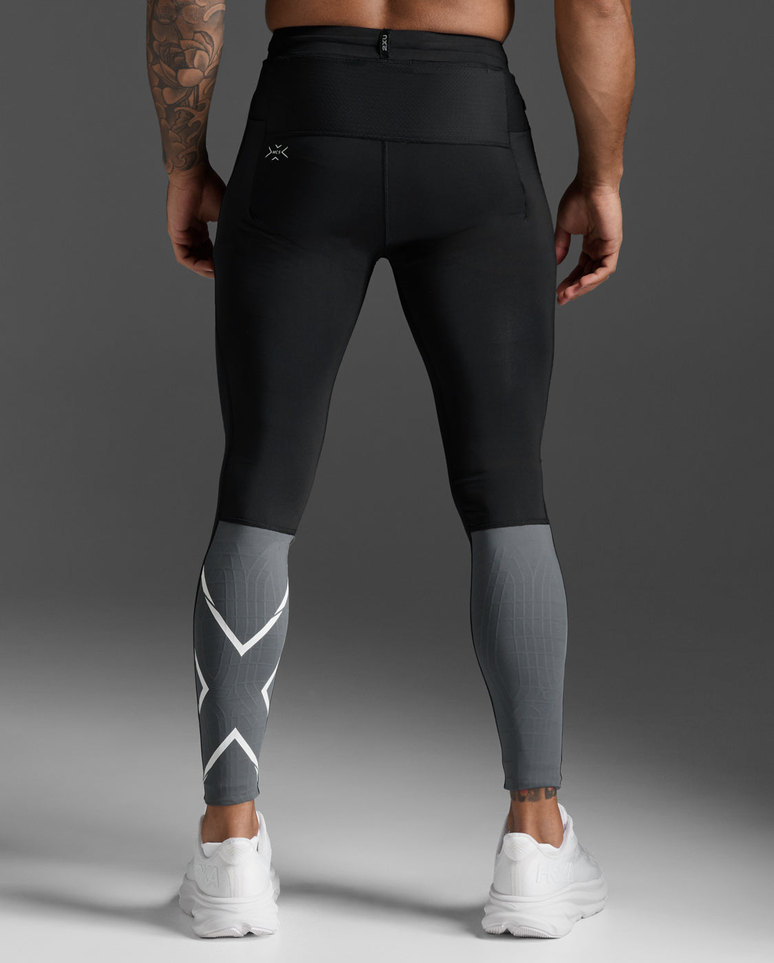 2xu-light-speed-react-compression-tights-leggings-running-neri image 3
