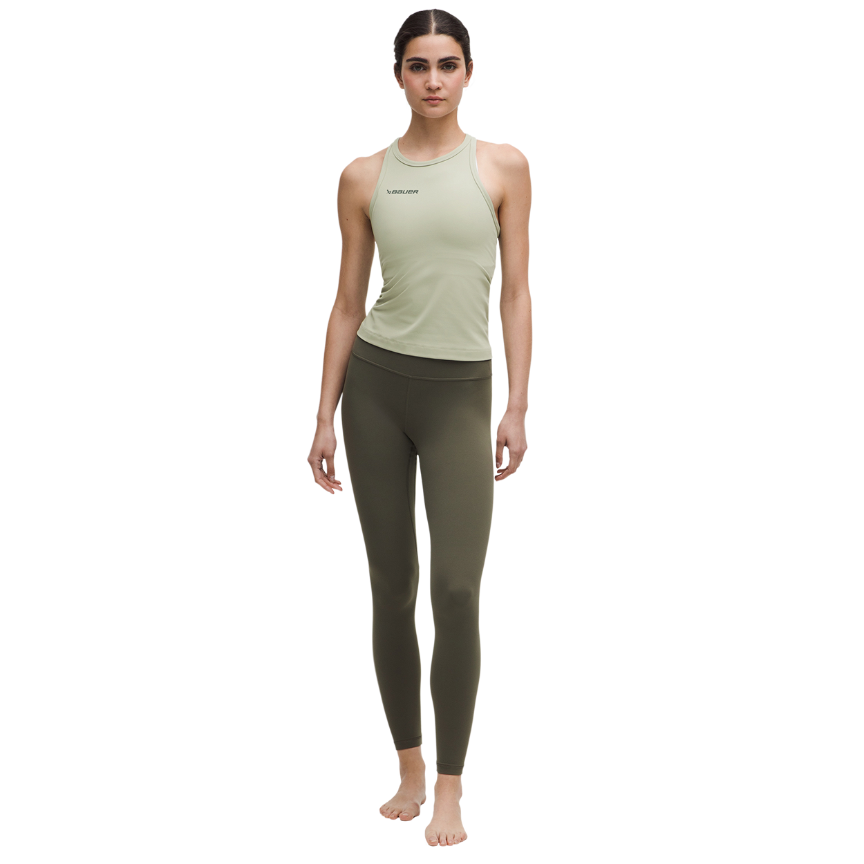 bauer-x-lululemon-align-canotta-racerback-donna-nero image 2