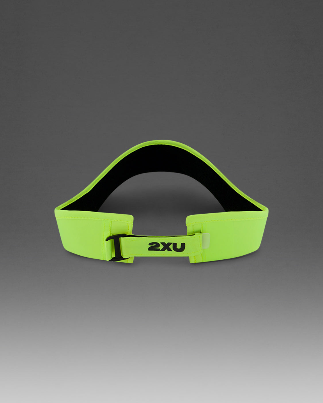 2xu-run-visor-visiera-running-giallo-fluo-unisex image 3