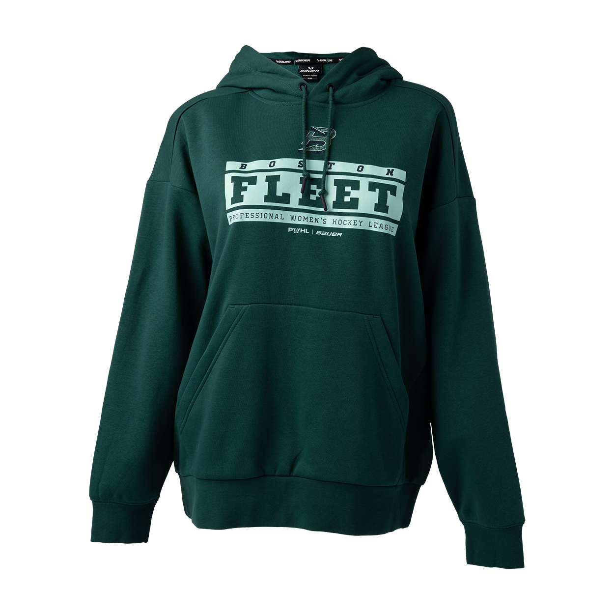 bauer-pwhl-felpa-con-cappuccio-donna-boston image 1