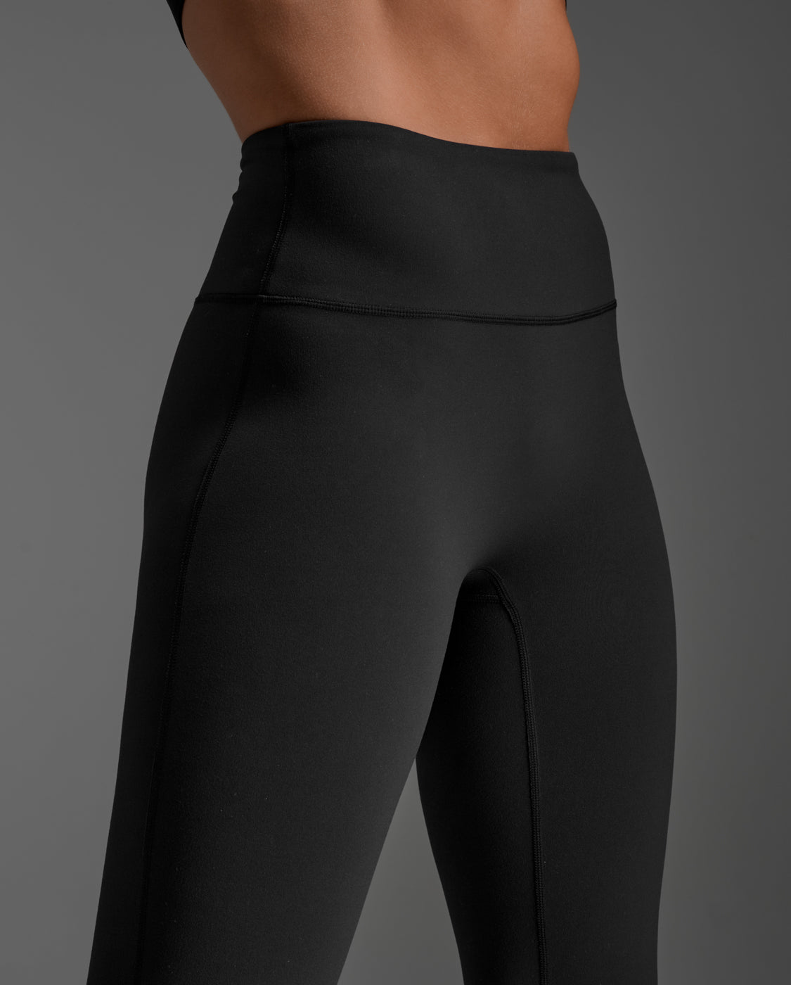 2xu-fluid-pantaloni-flare-hi-rise-donna-neri image 7