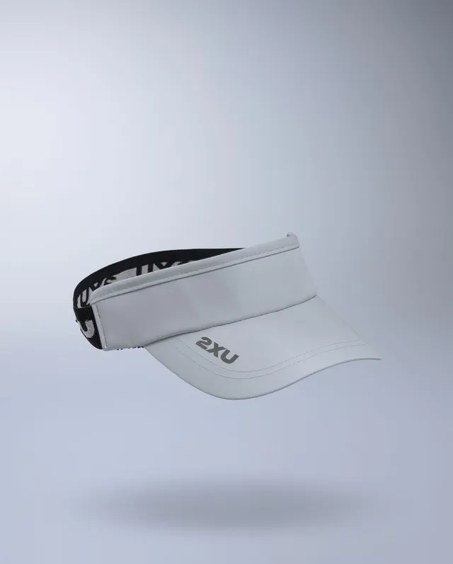 2xu-performance-visor-visiera-running-unisex-grigia image 1