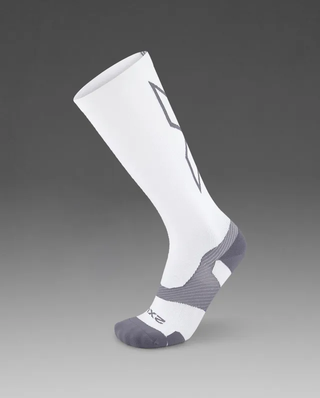 2xu-vectr-light-cushion-full-length-calze-a-compressione-bianco image 1