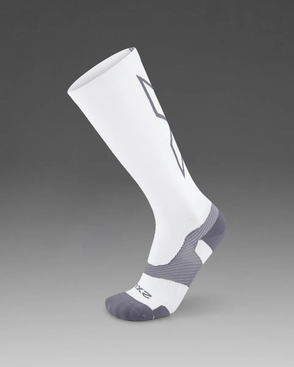 2xu-vectr-light-cushion-full-length-calze-a-compressione-bianco image 1