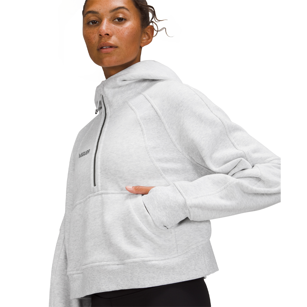 bauer-x-lululemon-scuba-half-zip-donna-felpa-oversize image 3