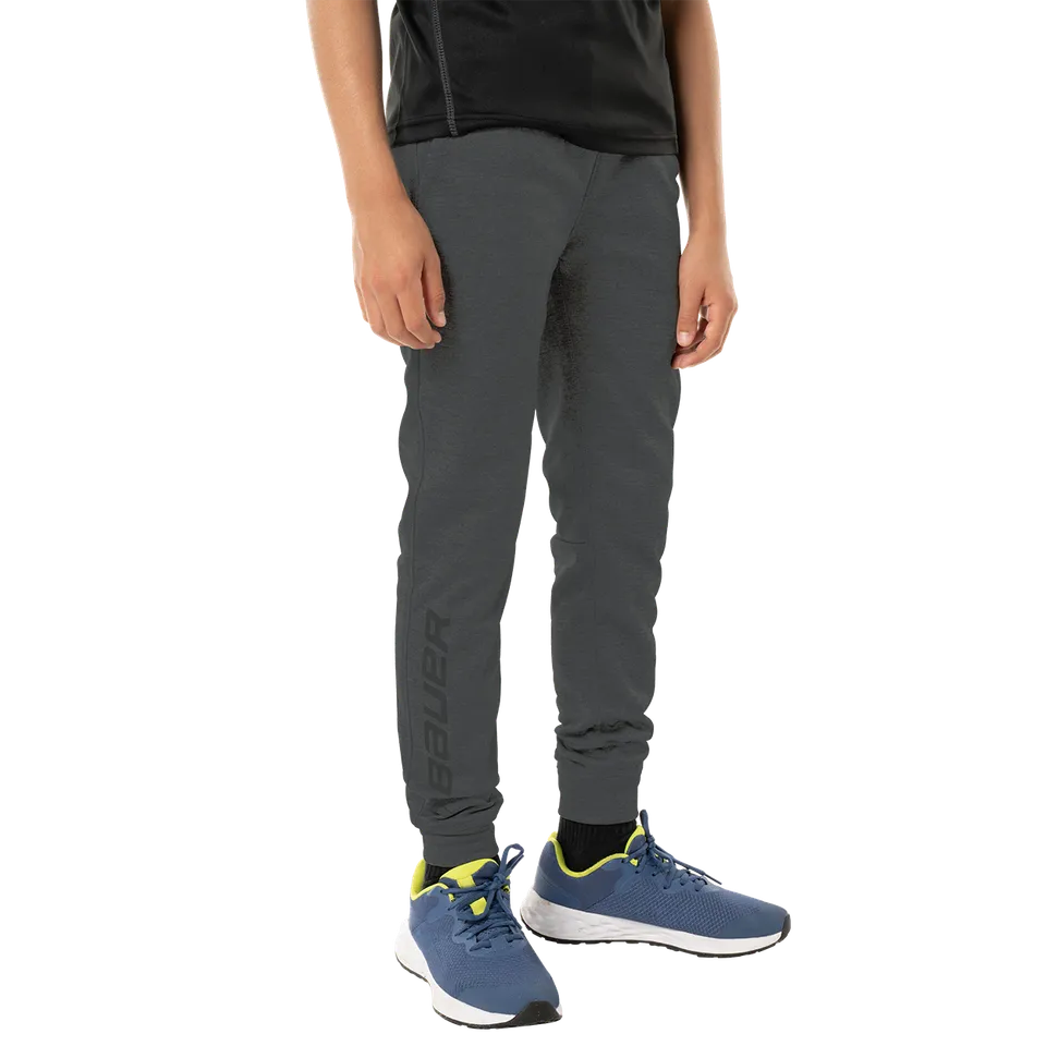 bauer-team-fleece-jogger-youth-pantaloni-tuta-hockey-ragazzo image 1