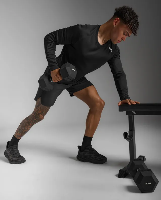 2xu-aspire-long-sleeve-maglia-manica-lunga-uomo-nera image 1