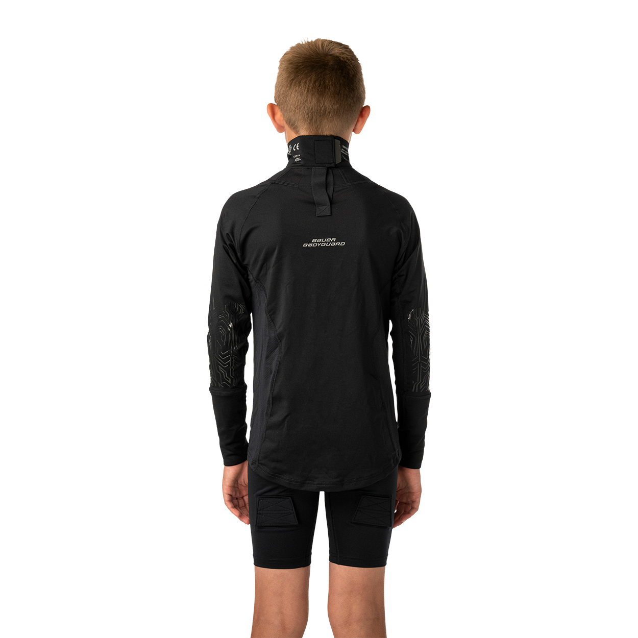 bauer-bodyguard-pro-baselayer-youth-sottomaglia-protettiva-junior image 5