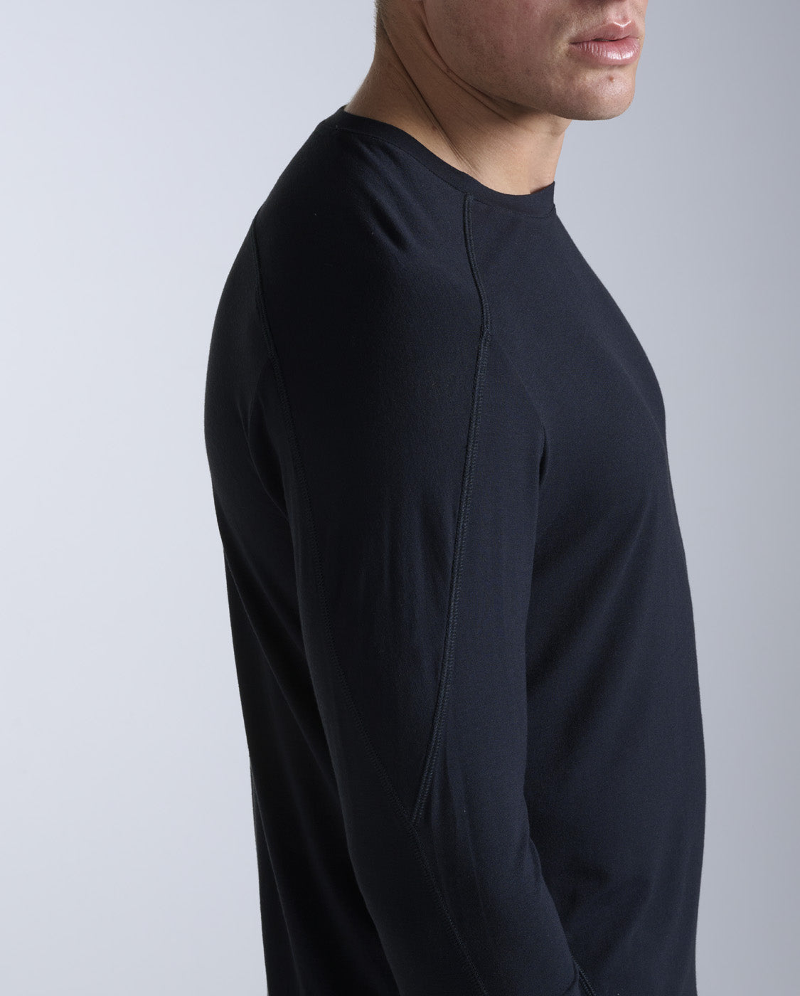 2xu-ignition-wool-long-sleeve-maglia-termica-uomo-nera image 7
