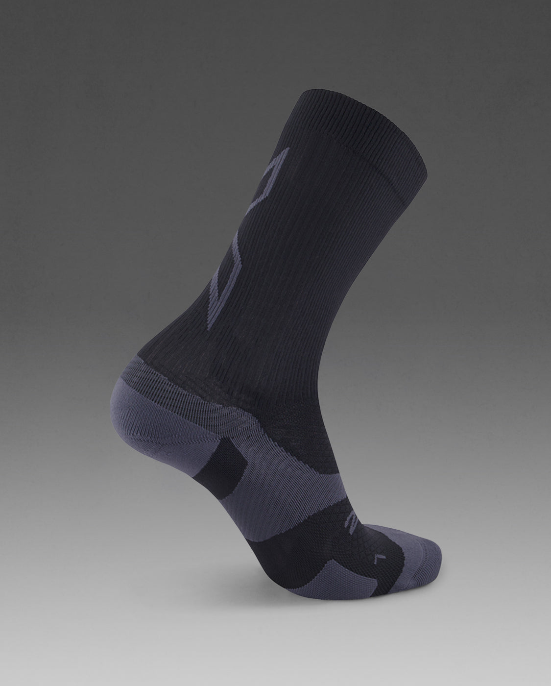 2xu-vectr-light-cushion-crew-socks-calze-running-compressione-nere image 2