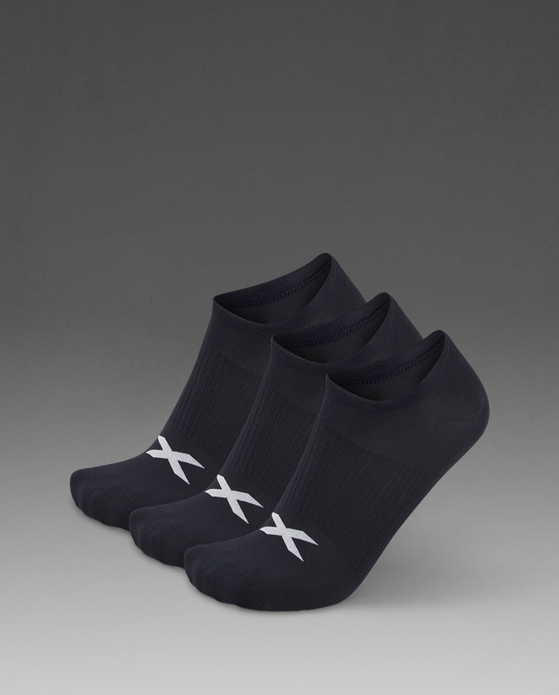 2xu-vectr-invisible-socks-3-pack-calzini-corti-uomo image 1